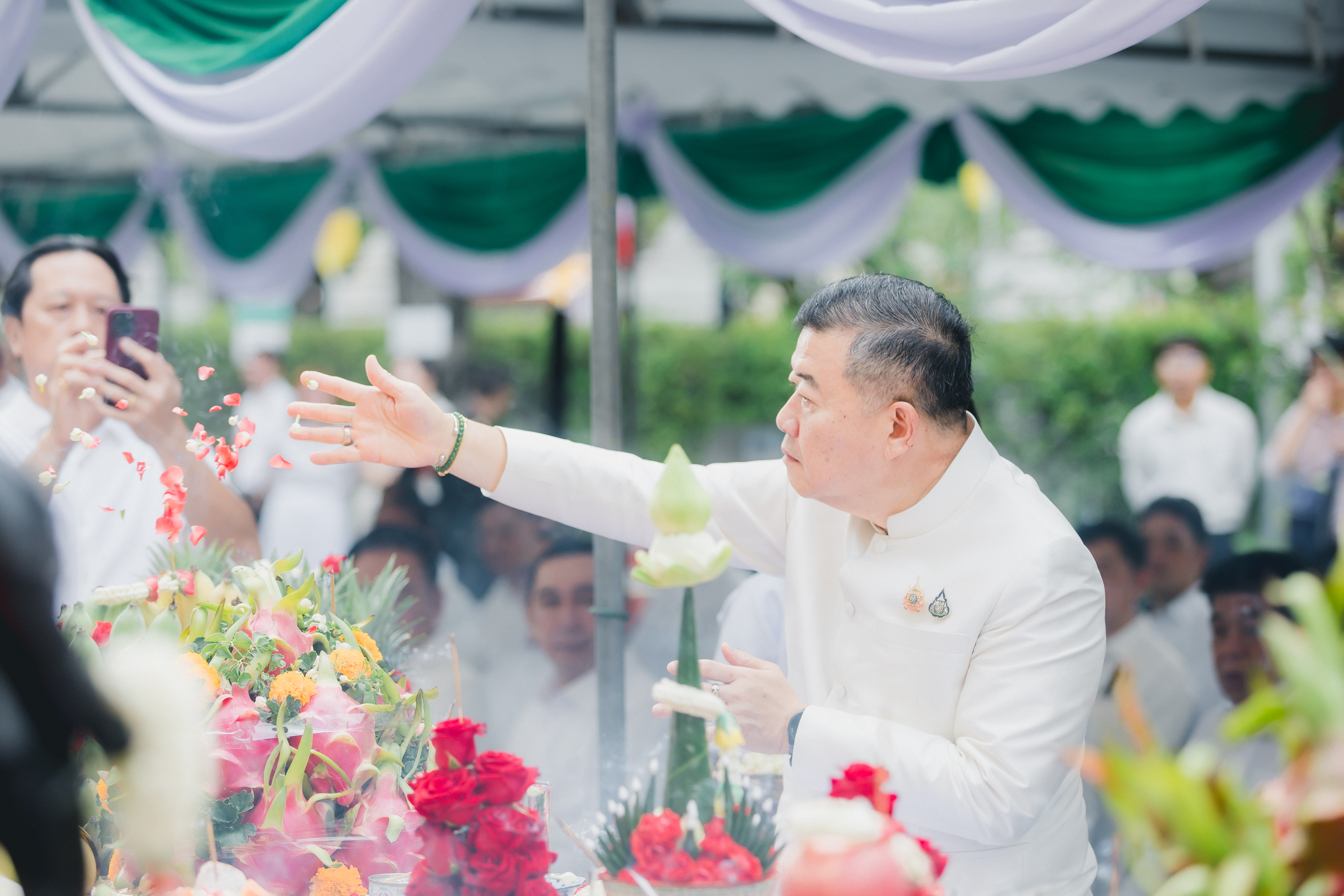 title - ส.ป.ก. ร่วมพิธีบวงสรวงบูรพกษัตริย์ องค์พระพิรุณทรงนาค และศาลพระภูมิเจ้าที่ เนื่องในวันพระราชพิธีพืชมงคลจรดพระนังคัลแรกนาขวัญ ประจำปีพุทธศักราช 2569